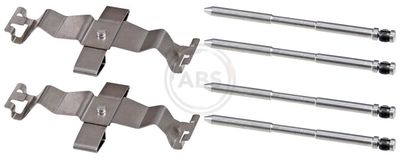 Accessory Kit, disc brake pad A.B.S. 0122Q