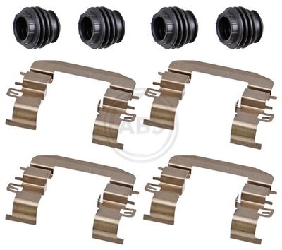 Accessory Kit, disc brake pad A.B.S. 0132Q