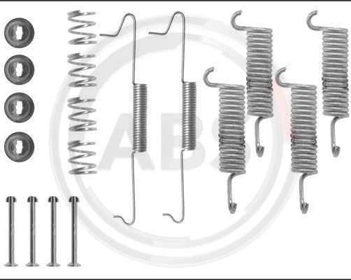 A.B.S. 0532Q Accessory Kit, brake shoes