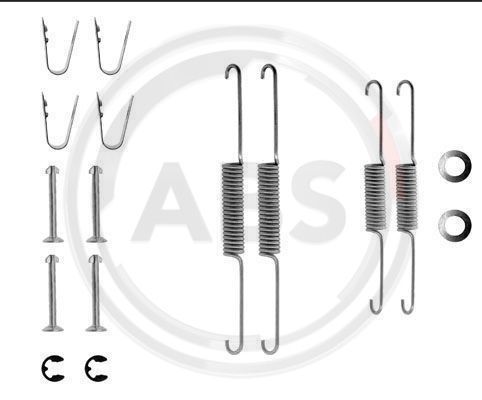 A.B.S. 0578Q Accessory Kit, brake shoes