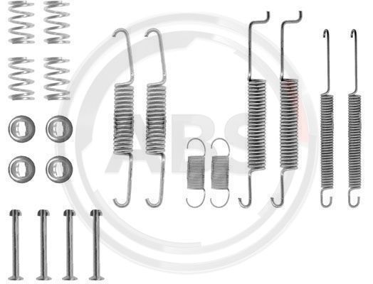 A.B.S. 0597Q Accessory Kit, brake shoes
