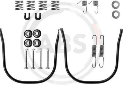 Accessory Kit, brake shoes A.B.S. 0633Q