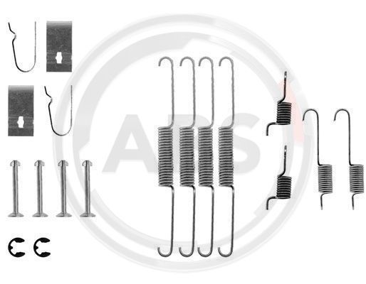 A.B.S. 0636Q Accessory Kit, brake shoes