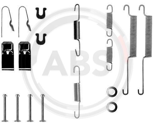 A.B.S. 0654Q Accessory Kit, brake shoes