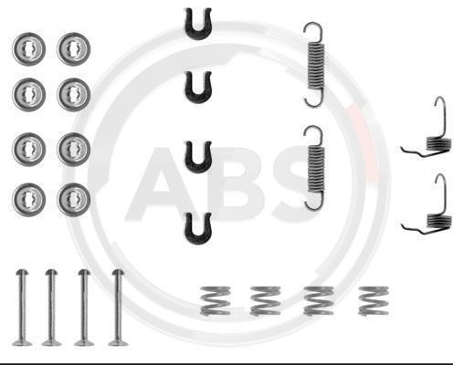A.B.S. 0655Q Accessory Kit, brake shoes