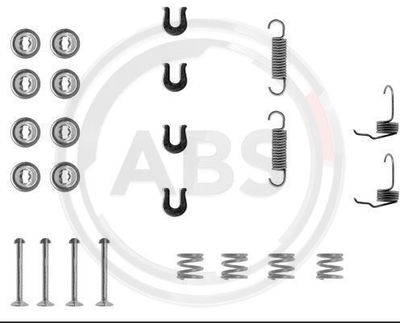 Accessory Kit, brake shoes A.B.S. 0655Q