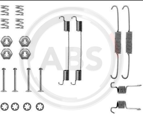 A.B.S. 0674Q Accessory Kit, brake shoes