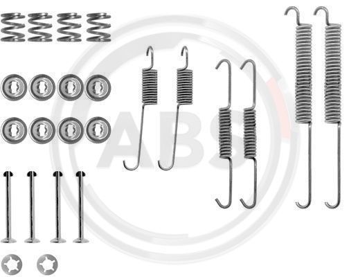 A.B.S. 0678Q Accessory Kit, brake shoes