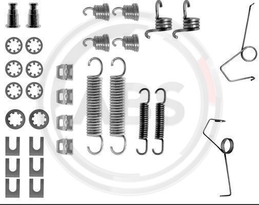 A.B.S. 0686Q Accessory Kit, brake shoes