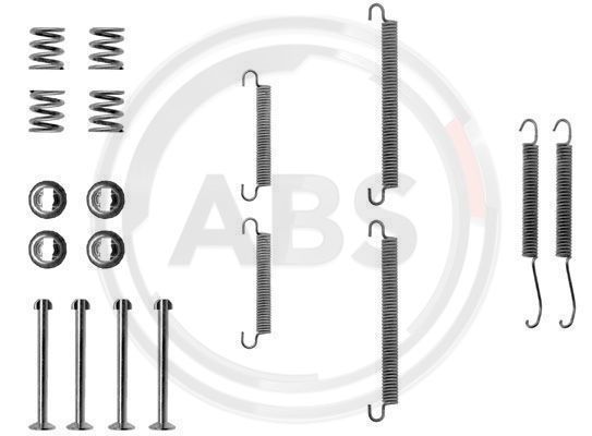 A.B.S. 0713Q Accessory Kit, parking brake shoes
