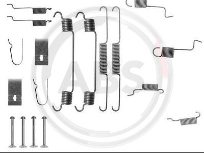 Accessory Kit, brake shoes A.B.S. 0742Q
