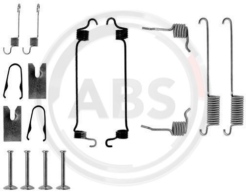 A.B.S. 0751Q Accessory Kit, brake shoes