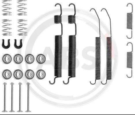 A.B.S. 0759Q Accessory Kit, brake shoes