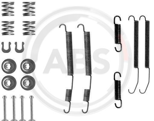 A.B.S. 0760Q Accessory Kit, brake shoes
