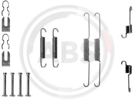 A.B.S. 0763Q Accessory Kit, brake shoes