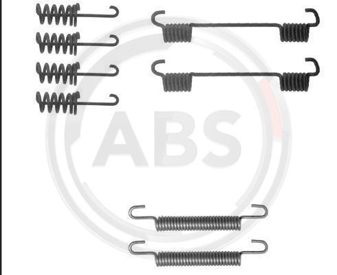 A.B.S. 0775Q Accessory Kit, parking brake shoes