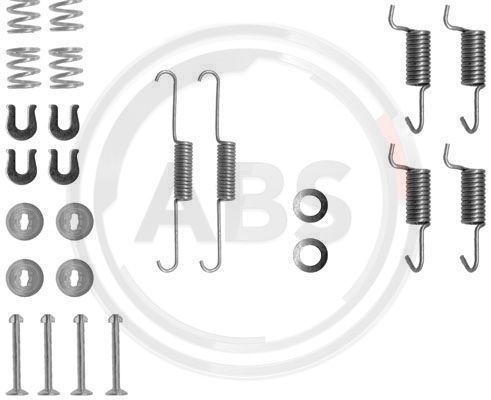 A.B.S. 0788Q Accessory Kit, parking brake shoes