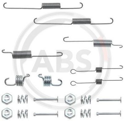 Accessory Kit, brake shoes A.B.S. 0809Q