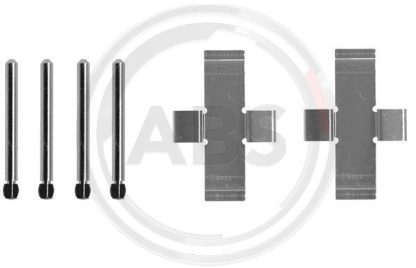 A.B.S. 0904Q Accessory Kit, disc brake pad