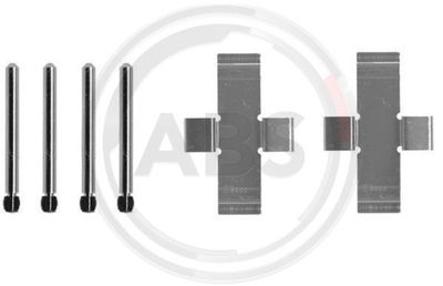 Accessory Kit, disc brake pad A.B.S. 0904Q