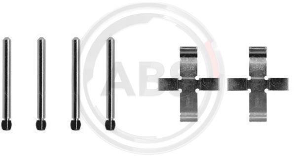 A.B.S. 0905Q Accessory Kit, disc brake pad