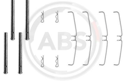 Accessory Kit, disc brake pad A.B.S. 0907Q