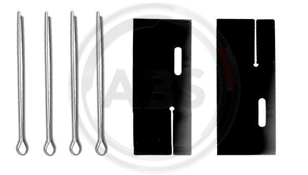 A.B.S. 0908Q Accessory Kit, disc brake pad