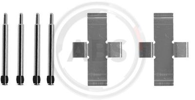 Accessory Kit, disc brake pad A.B.S. 0913Q