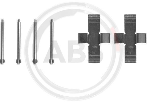 A.B.S. 0916Q Accessory Kit, disc brake pad
