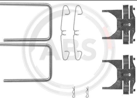 A.B.S. 0928Q Accessory Kit, disc brake pad