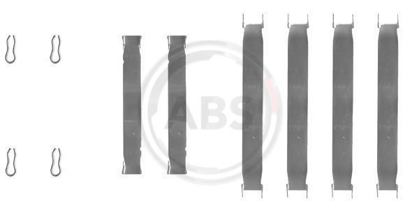 A.B.S. 0937Q Accessory Kit, disc brake pad