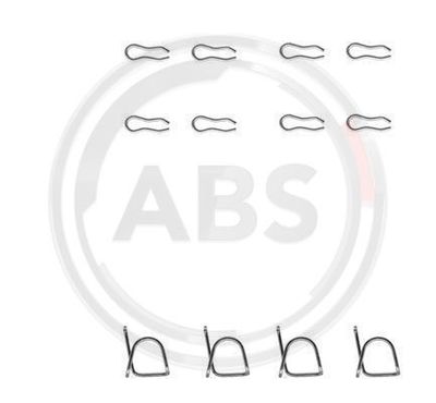 Accessory Kit, disc brake pad A.B.S. 0939Q