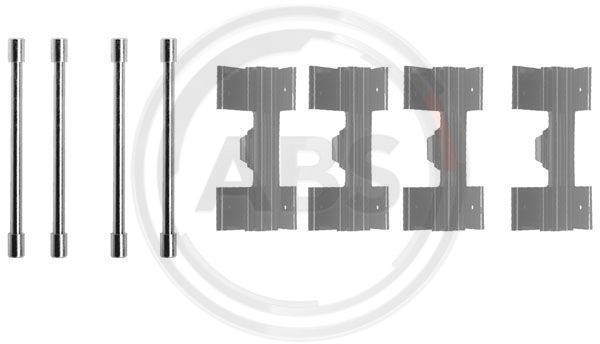 A.B.S. 0952Q Accessory Kit, disc brake pad