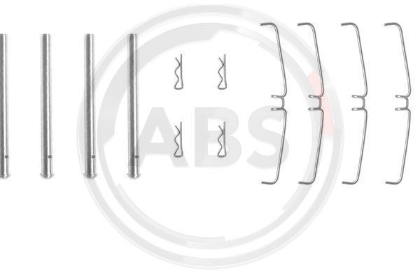A.B.S. 0965Q Accessory Kit, disc brake pad