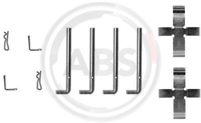 Accessory Kit, disc brake pad A.B.S. 0968Q
