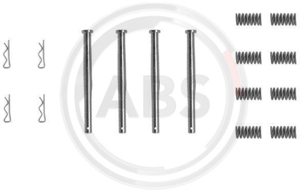 A.B.S. 0970Q Accessory Kit, disc brake pad