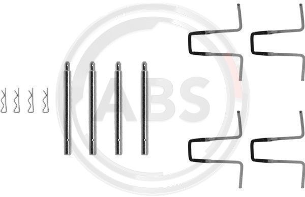 A.B.S. 0977Q Accessory Kit, disc brake pad