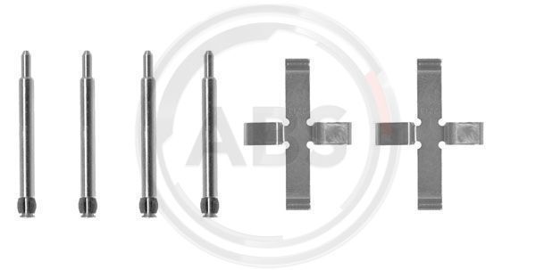 A.B.S. 0980Q Accessory Kit, disc brake pad