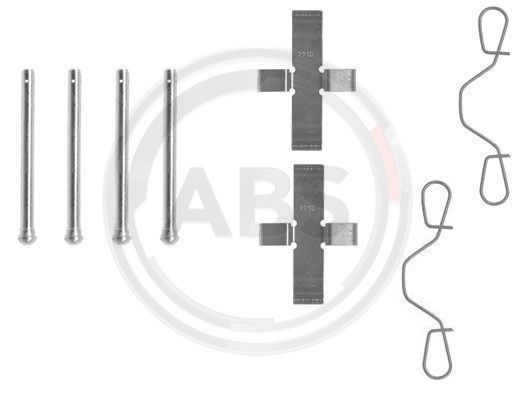 A.B.S. 0982Q Accessory Kit, disc brake pad