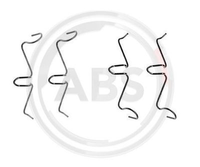 Accessory Kit, disc brake pad A.B.S. 0989Q