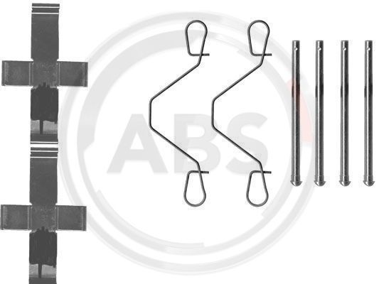 A.B.S. 0991Q Accessory Kit, disc brake pad