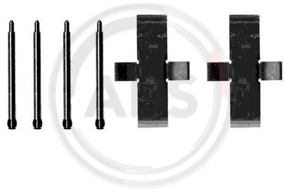 Accessory Kit, disc brake pad A.B.S. 1003Q