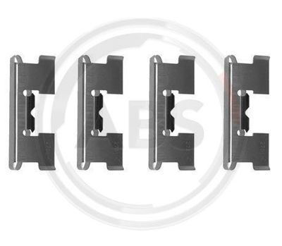 Accessory Kit, disc brake pad A.B.S. 1017Q