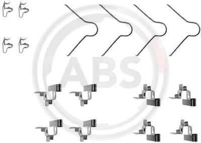 Accessory Kit, disc brake pad A.B.S. 1030Q