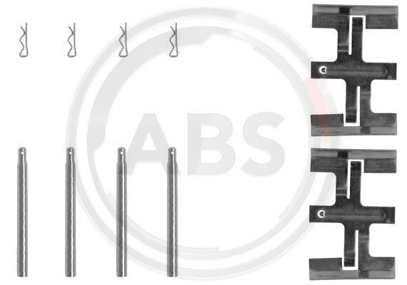 A.B.S. 1045Q Accessory Kit, disc brake pad