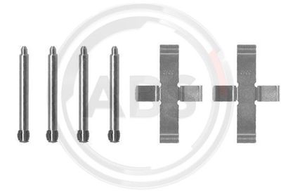 Accessory Kit, disc brake pad A.B.S. 1046Q