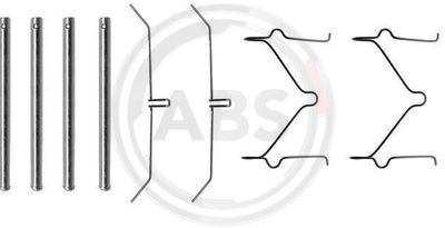 Accessory Kit, disc brake pad A.B.S. 1050Q