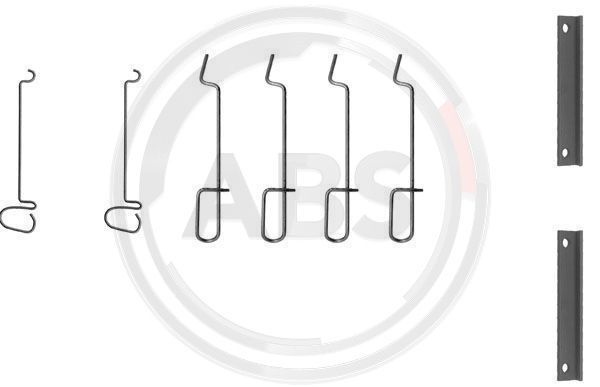 A.B.S. 1070Q Accessory Kit, disc brake pad