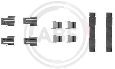 Accessory Kit, disc brake pad A.B.S. 1071Q