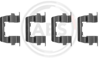 Accessory Kit, disc brake pad A.B.S. 1074Q